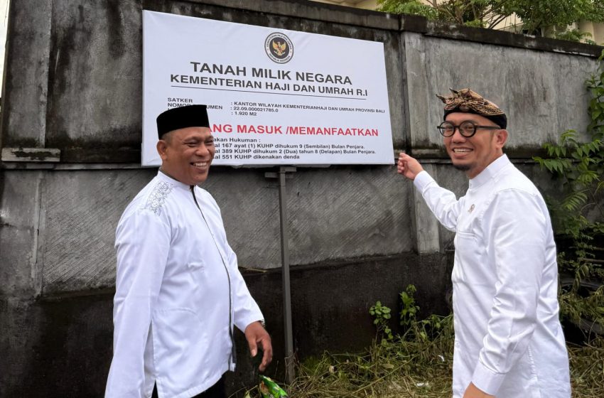  Warga Muslim Kampung Bugis Hibahkan Lahan Rp30 Miliar untuk Asrama Haji di Bali