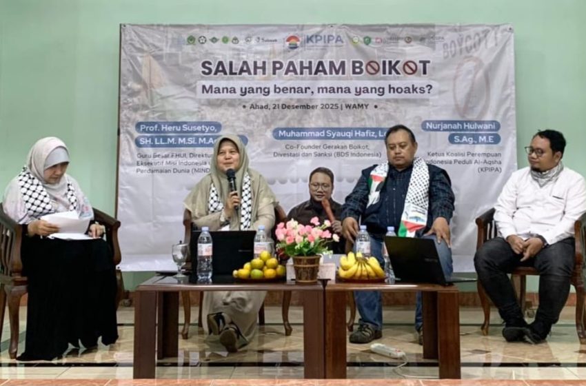  KPIPA Bahas Salah Paham Boikot