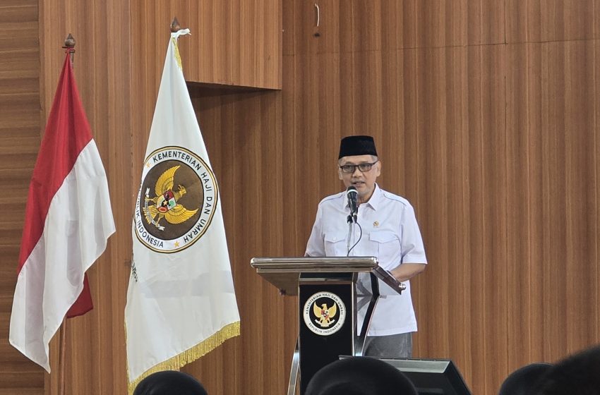  Menhaj RI Buka TOT Fasilitator PPIH Pusat dan Embarkasi, Tekankan Penguatan SDM Petugas Haji
