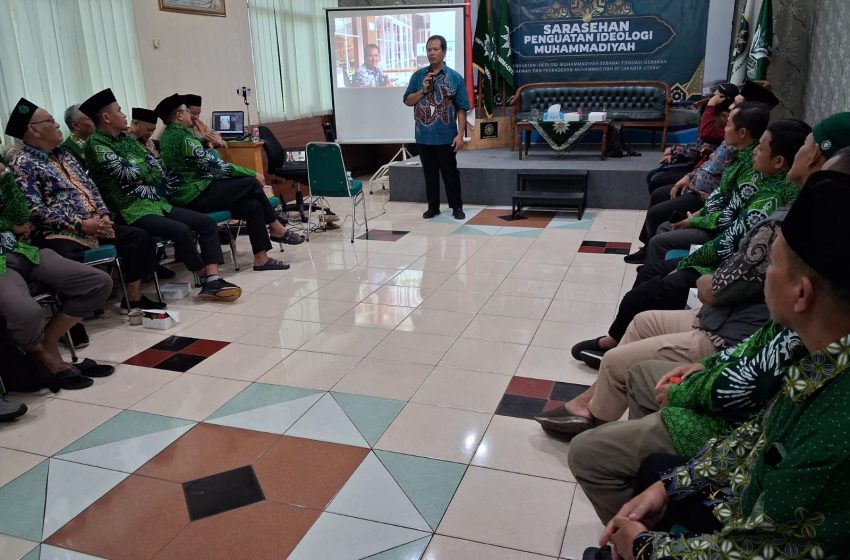  MPKSDI PDM Jakarta Utara Gelar Sarasehan dan Penguatan Ideologi Cabang-Ranting Muhammadiyah