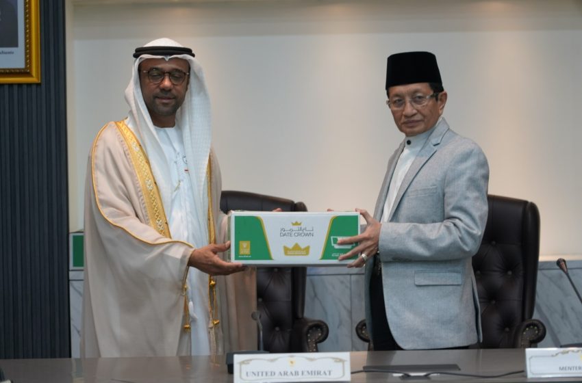  Kemenag Terima 30 Ton Kurma dari UEA