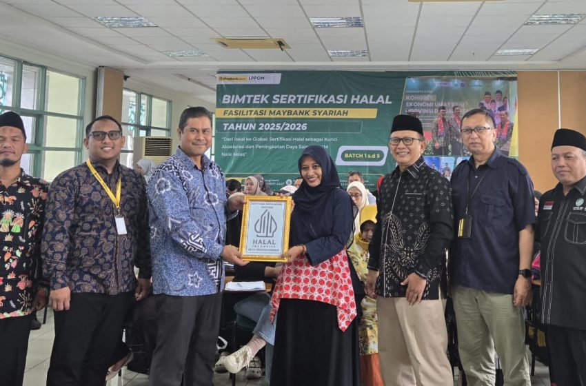  Kick Off Sertifikasi Halal 250 UMKM Kerjasama Maybank dan LPPOM Jakarta