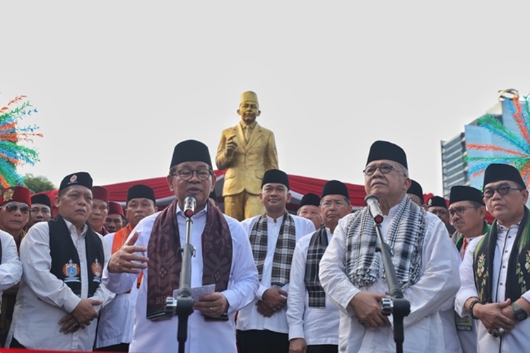 Gubernur Pramono Hadiri Silaturahmi Akbar  Kaum Betawi