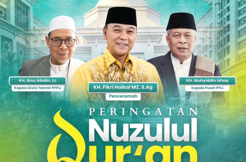  Jangan Lewatkan Peringatan Nuzulul Qur’an 1447 H di JIC