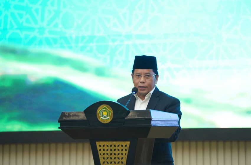  Sekjen Kemenag Tekankan Agama Harus Berdampak Sosial dan Ekonomi