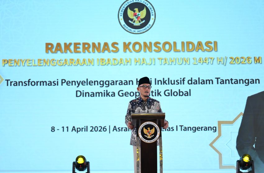  Tutup Rakernas Haji, Wamen Dahnil Anzar: Transformasi Radikal Atasi Isu Antrean dan Keuangan Haji
