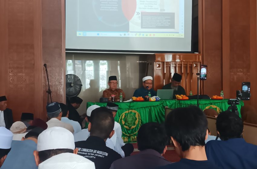  Kajian di Bekasi, Ustaz Fahmi Salim: Israel Melihat Iran dalam Dua Wajah Berbeda