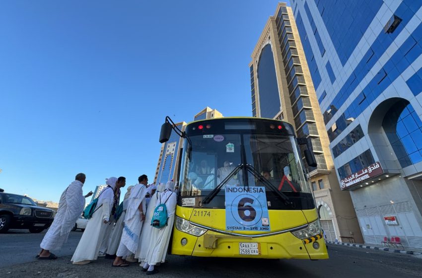  Layanan Bus Sholawat Siap Layani Jemaah 24 Jam di Makkah