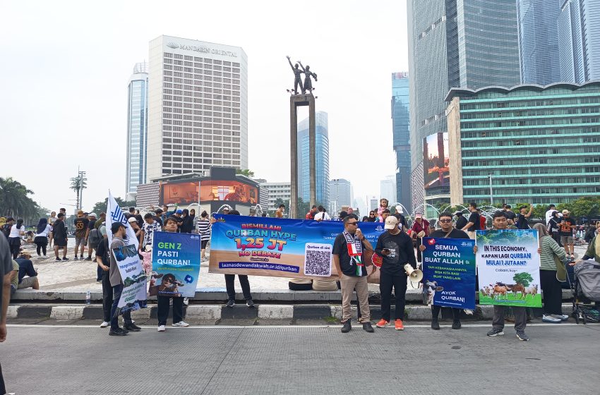  Bersama Pizaro Gozali, Laznas Dewan Dakwah Semarakkan Qurban di CFD Sudirman