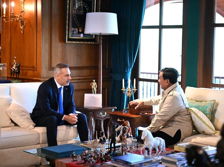  Presiden Prabowo dan Menlu Turkiye Sepakat Terus Perjuangkan Keadilan Palestina