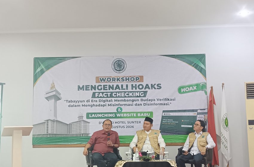  MUI DKI Jakarta Perkuat Budaya Tabayun Lewat Workshop Cek Fakta