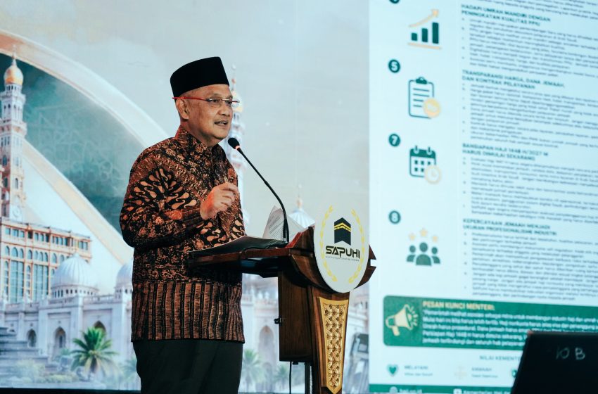  Menhaj Tegaskan Haji Nonkuota Harus Punya Kepastian Visa