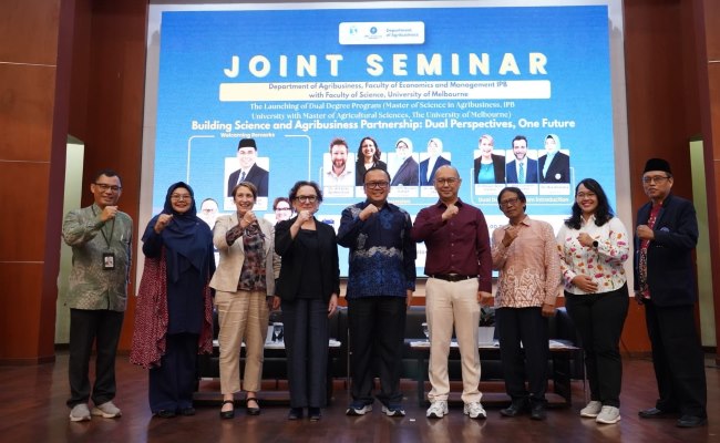  IPB University dan The University of Melbourne Perkuat Kemitraan Sains dan Agribisnis