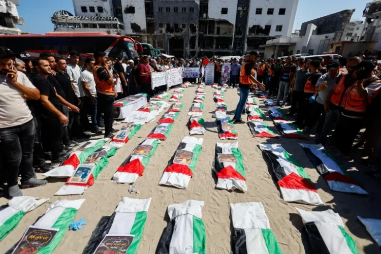  Gaza Makamkan 50 Syuhada Korban Genosida Israel