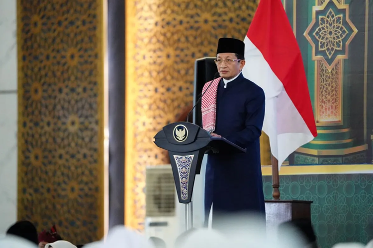  Teladani Masa Rasulullah, Menag Minta Fungsi Masjid Perlu Terus Diperluas