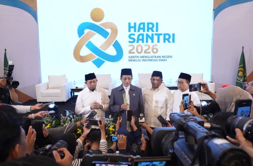  Logo dan Tema Hari Santri 2026 Diluncurkan, Menag: Momentum Mengingat Peran Ulama dan Santri