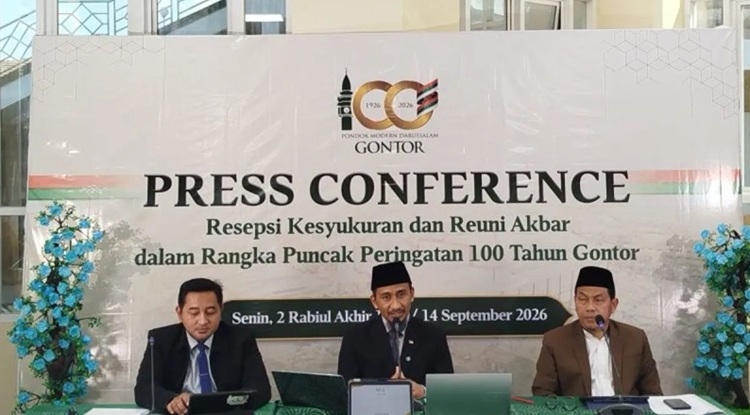  Puncak Peringatan 100 Tahun Gontor Bakal Dihadiri Presiden Prabowo