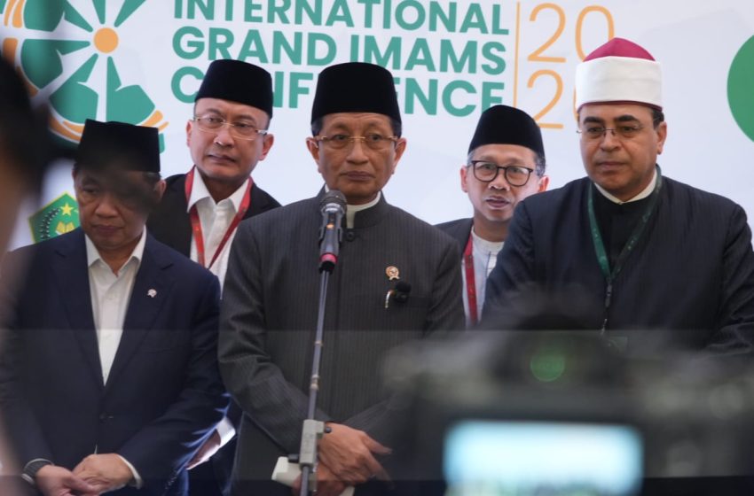  Menag Dorong Imam Dunia Jadi Jembatan Perdamaian dan Kemanusiaan