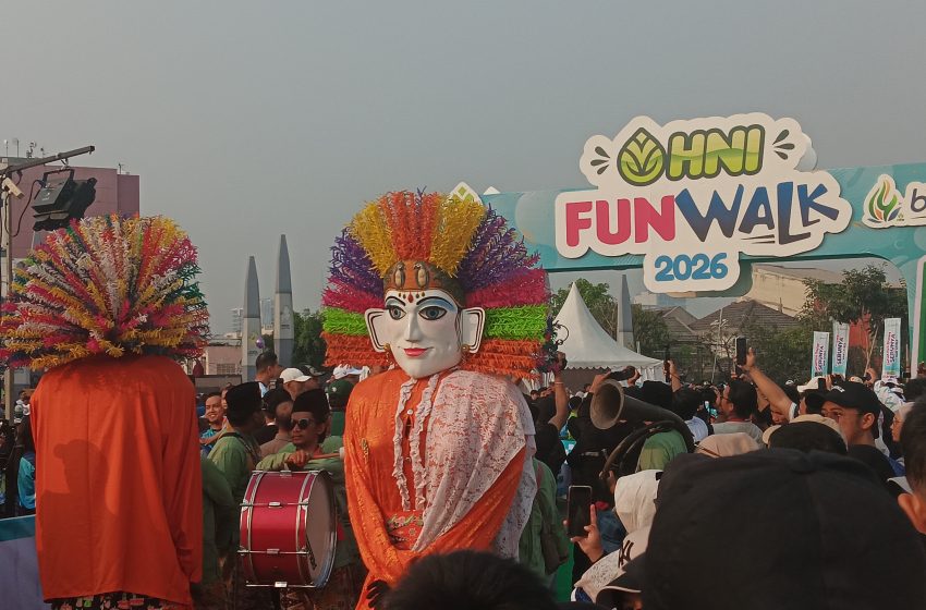  Ribuan Peserta Ramaikan HNI Fun Walk 2026 di CFD Bekasi