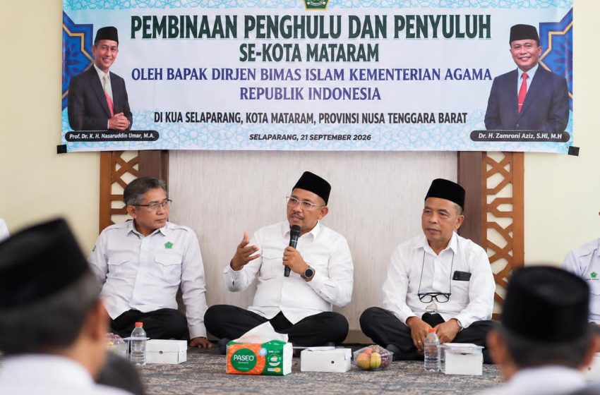  Kemenag Perkuat Peran Penghulu Cegah Nikah Siri dan Living Together without Married