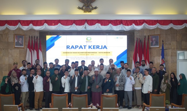  Gelar Raker, DDII Kota Bogor Susun Program Dakwah Lima Tahun ke Depan