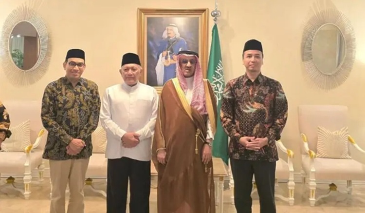  Perkuat Kerja Sama Internasional, Ketum PBNU Gus Kikin Temui Dubes Arab Saudi