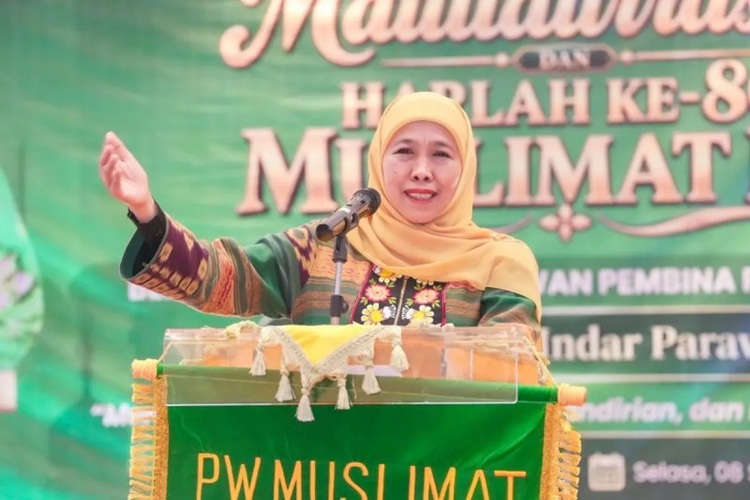  Hadiri Harlah Muslimat NU Kaltara, Khofifah Tegaskan Peran Ibu sebagai Madrasah Utama