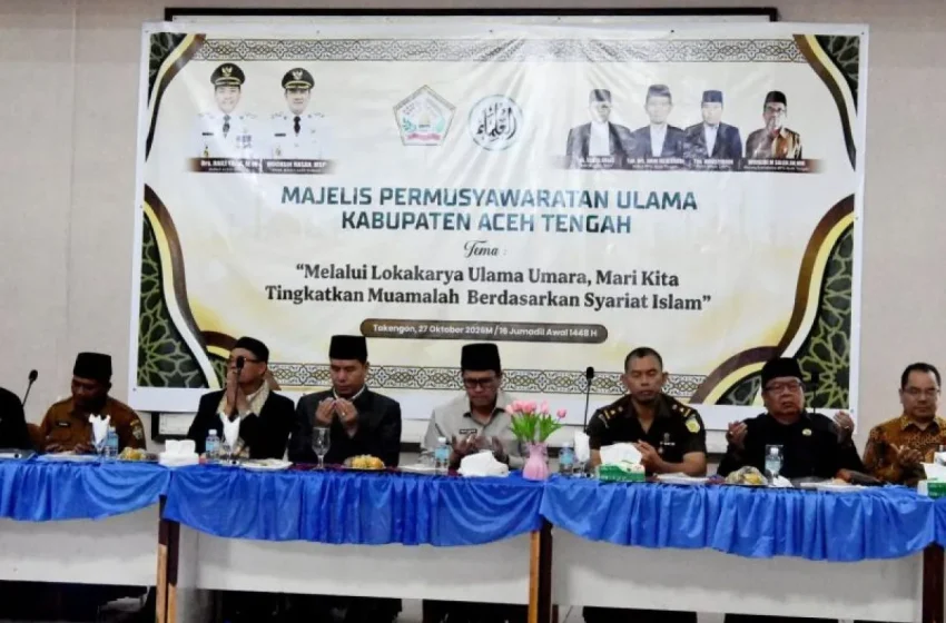  MPU Aceh Tengah Dorong Pelarangan Riba dan Rentenir