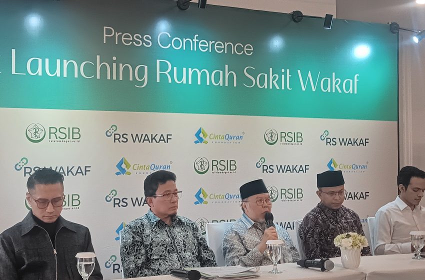  Cinta Quran Foundation dan RS Islam Bogor Luncurkan Rumah Sakit Wakaf