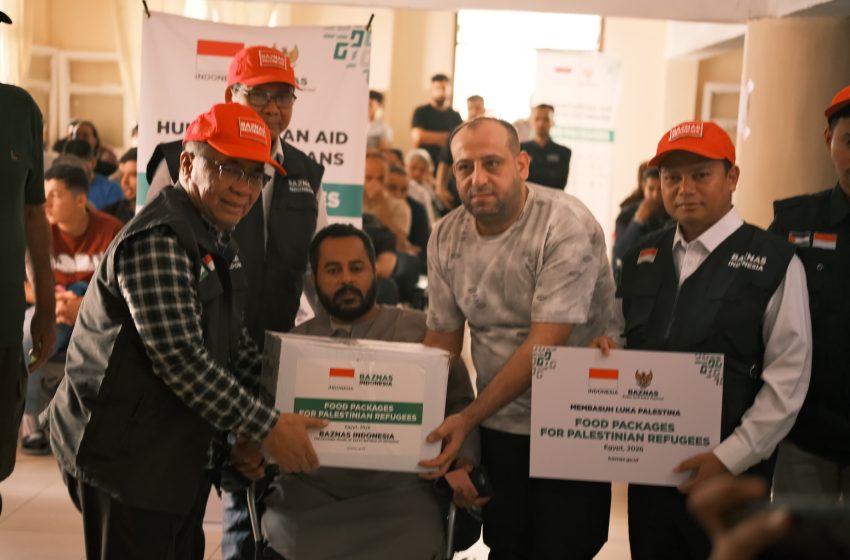  BAZNAS Salurkan 4.520 Paket Pangan Senilai Rp2,6 Miliar ke Gaza